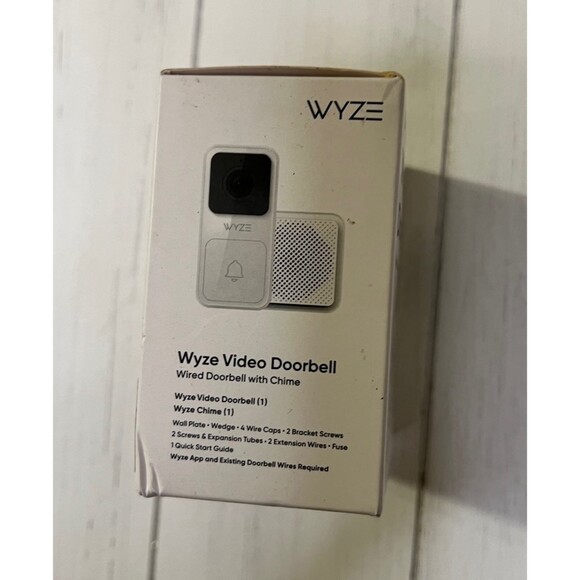 Wyze Video Doorbell Wired Chime Included 1080p HD Video 3:4 Aspect Camera C1 - Picture 3 of 6